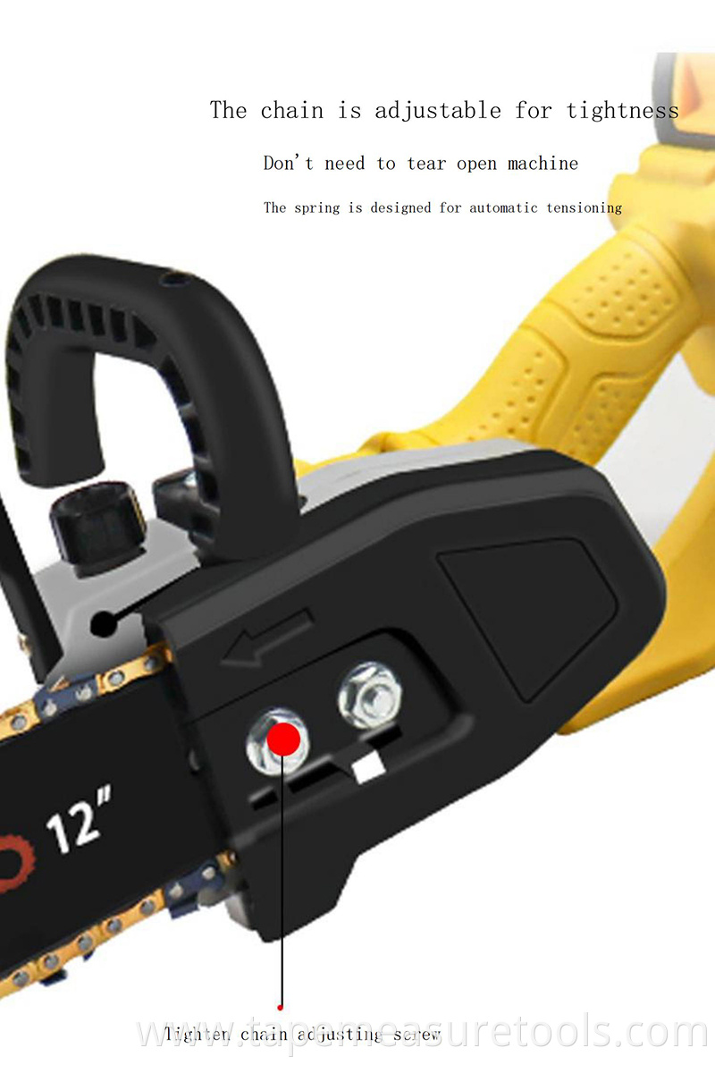 High Power electric chain saw wireless mini chain saw chain saw machine